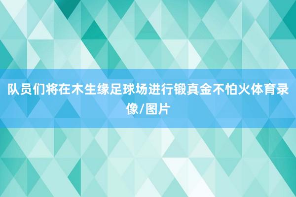 队员们将在木生缘足球场进行锻真金不怕火体育录像/图片